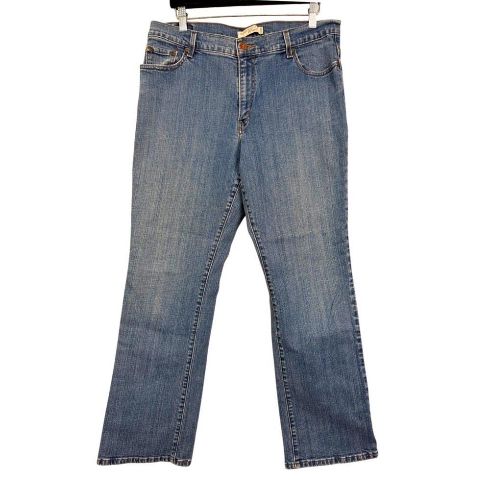 Levi Strauss‎ Co 550 Relaxed Boot Cut Jeans Medium Wash Size 14